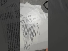 প্যাকেজিংয়ের জন্য কাস্টমাইজড গ্লাসিন পেপার ব্যাগ