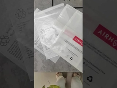 প্যাকেজিংয়ের জন্য কাস্টমাইজড গ্লাসিন কাগজের ব্যাগ, পাশের গ্যাসেট সহ বা ছাড়াই