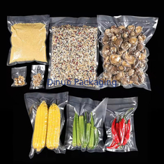 বিভিন্ন আকার নাইলন ভ্যাকুয়াম ব্যাগ বেধ 0.06-0.12mm নাইলন / পিই উপাদান