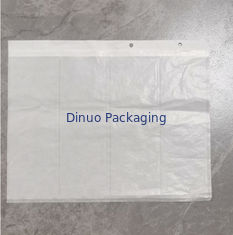 35 জিএসএম স্বচ্ছ গ্লাসিন পেপার ব্যাগ এফএসসি শংসাপত্র পরিবেশ বান্ধব টেকসই এক টুকরো ব্যাগ