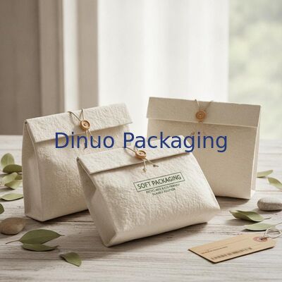Soft Paper Protective Pouch Recyclable And Ecofriendly Durable Packaging Solution Ideal For Shipping And Storage Applications