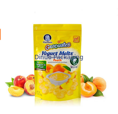 Reseableable লক কাস্টম মুদ্রিত স্ট্যান্ড আপ Pouches, প্লাস্টিক ফুড প্যাকেজিং ব্যাগ