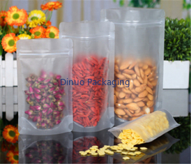 কাস্টম মুদ্রিত Ziplock সঙ্গে খাঁচা স্ট্যান্ড আপ, প্লাস্টিকের থলি প্যাকেজিং আপ স্ট্যান্ড