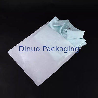 প্রকৃতি সাদা গ্লাসিন কাগজ ব্যাগ খাম 35gsm 40gsm স্বচ্ছ মেইলার ব্যাগ