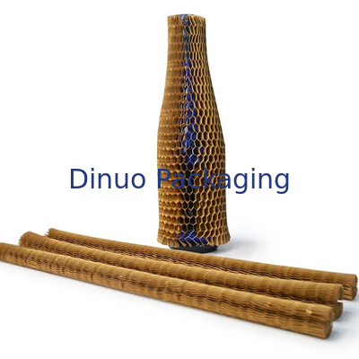 ওয়াইন কুশনিং র‍্যাপ পেপার রোলের জন্য কম্পোস্টেবল হানিকম্ব প্যাকিং পেপার