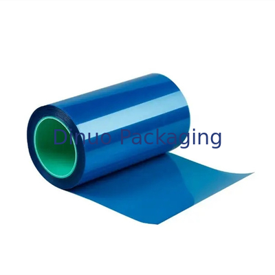কুরিয়ার ব্যাগ রিলিজ টেপের জন্য 25micron স্বচ্ছ PET রিলিজ লাইনার ফিল্ম