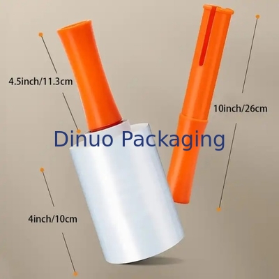 নীল প্রসারিত এবং সঙ্কুচিত ফিল্ম প্রস্থ 20cm / 50cm / 100cm প্লাস্টিকের হ্যান্ডেল দিয়ে ডিজাইন করা