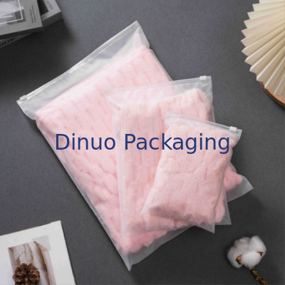 কাস্টম স্ব-সিলিং সিপিই জিপার ব্যাগ প্রিন্ট লোগো সহ ফ্রিজড প্লাস্টিক জিপ লক ব্যাগ