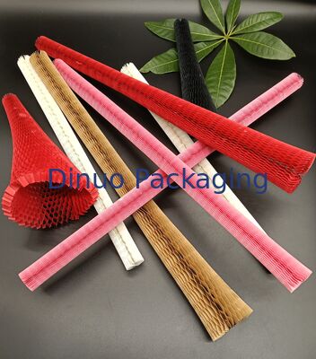 প্রিমিয়াম মধুচক্রের কাগজের হাতা পরিবেশ বান্ধব পুনর্ব্যবহারযোগ্য শক শোষণ অশ্রু প্রতিরোধের