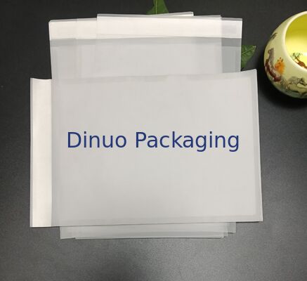 কম্পোস্টেবল গ্লাসাইন পেপার ব্যাগ থ্রি সাইড সিলফ স্বয়ং সিলিং গ্রীজপ্রুফ তাপ প্রতিরোধী কারুশিল্প এবং ছোট আইটেমগুলির জন্য