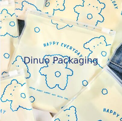 পুনরায় বন্ধযোগ্য জলরোধী সিপিই জিপার ব্যাগ প্লাস্টিক স্টোরেজ পাউচ প্রসাধনী ইলেকট্রনিক্স অ্যাকসেসরিজ প্যাকেজিংয়ের জন্য