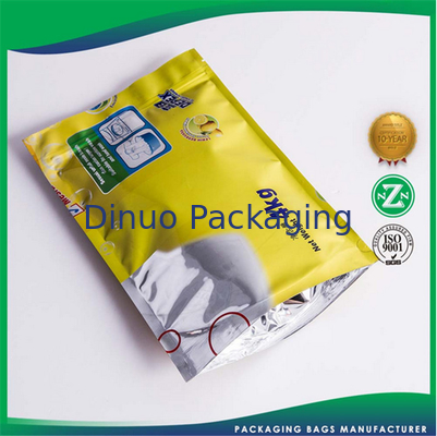 Reseableable কাস্টম মুদ্রিত স্ট্যান্ড আপ Pouches, খাদ্য জন্য জipper ব্যাগ স্ট্যান্ড আপ