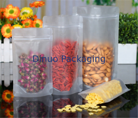 কাস্টম মুদ্রিত Ziplock সঙ্গে খাঁচা স্ট্যান্ড আপ, প্লাস্টিকের থলি প্যাকেজিং আপ স্ট্যান্ড